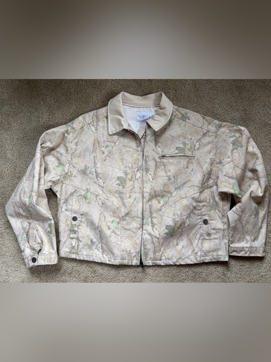 Love Tree Jackets & Blazers - Love Tree Forest Camo Crop Jacket